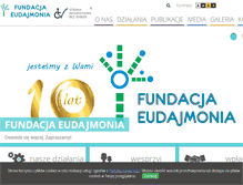 Tablet Screenshot of eudajmonia.pl